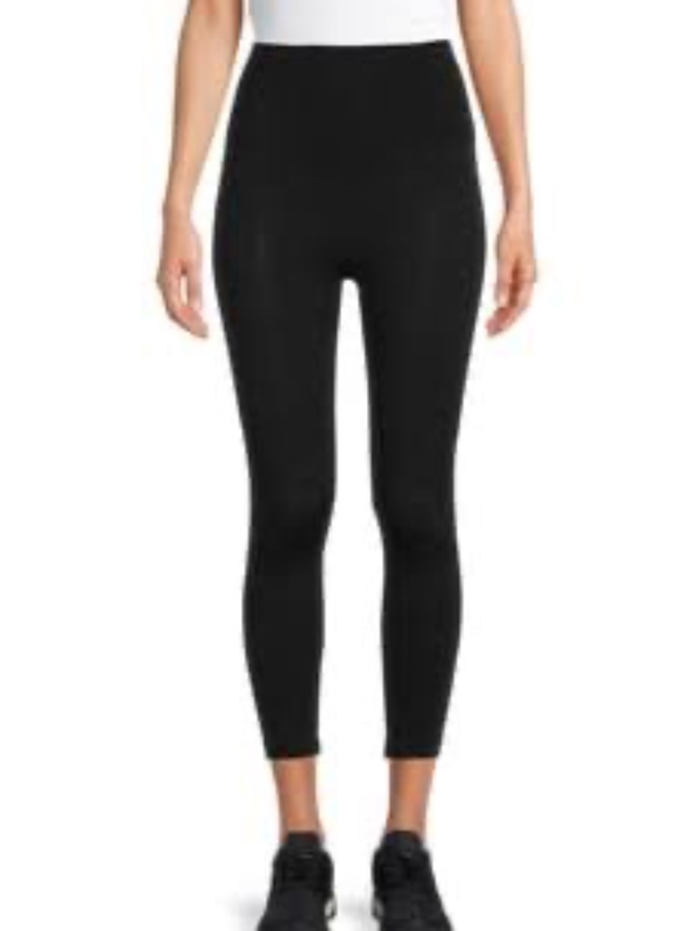 Black Leggings with Pockets and Criss Cross Waist | Size Small